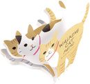 Tabby Cat Die-cut Memo Pad