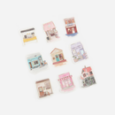 Café Crawl - Flake Sticker (Gold Foil Stamping)