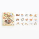 Puppy Fun - Flake Sticker (Gold Foil Stamping)