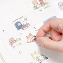 Puppy Fun - Flake Sticker (Gold Foil Stamping)