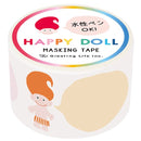 Happy Doll Says - Washi Tape (Wide 28mm)