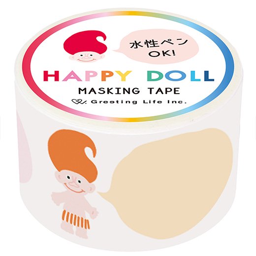 Happy Doll Says - Washi Tape (Wide 28mm)