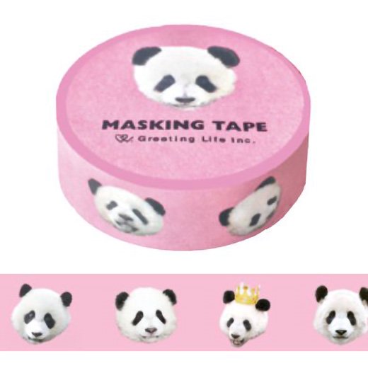 Pink Panda - Washi Tape