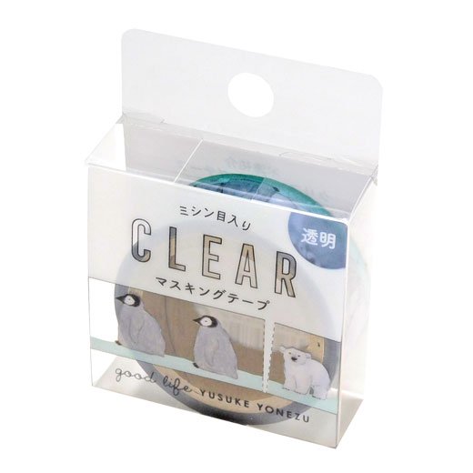Polar Bears, Penguins & Seals - Clear Washi Tape