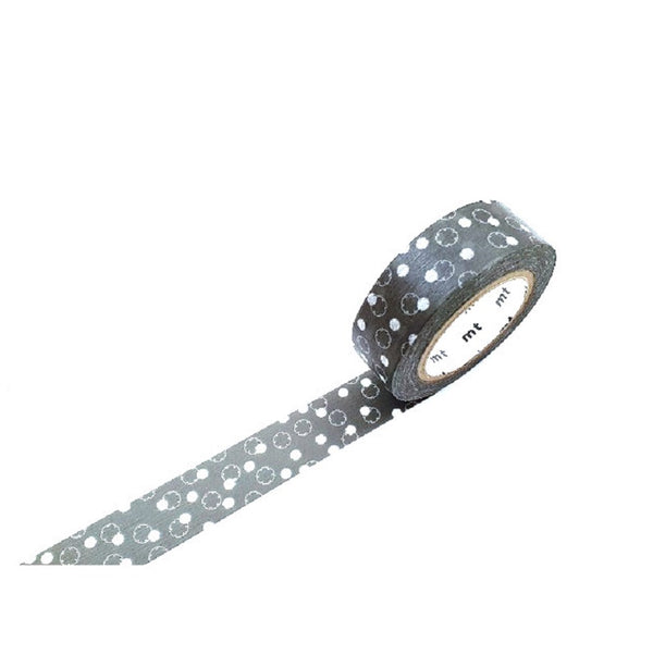 White Spots on Black Washi Tape Australia