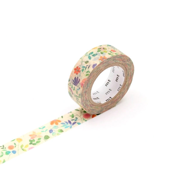 Watercolour Flowers Washi Tape Australia