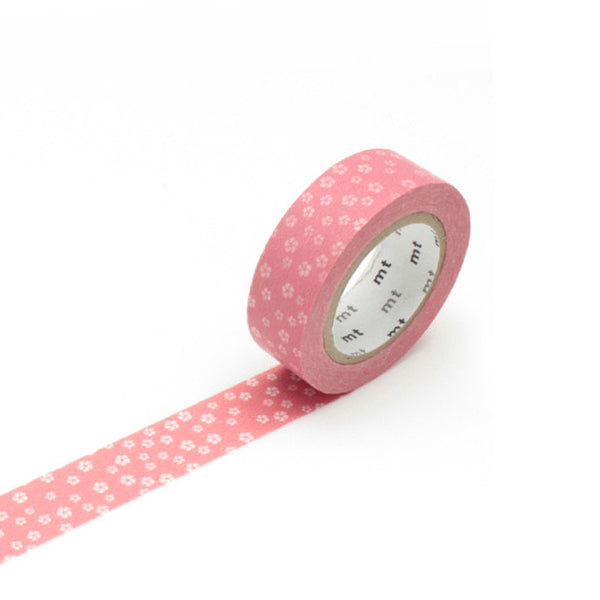 White Petals on Pink Washi Tape Australia