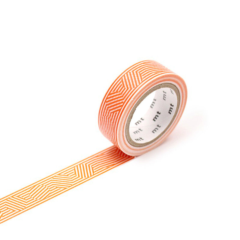 Aztec Pattern Orange Washi Tape Australia