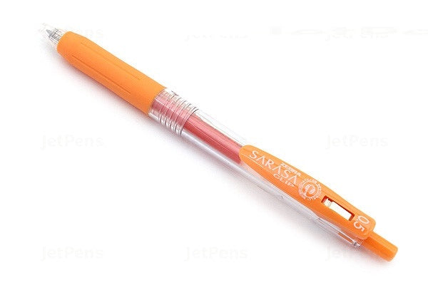 Zebra Sarasa Clip 0.5mm Fine Point Gel Ink Pens - Singles