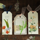 White (Morning Courtyard Series) - Transparent Flake Stickers