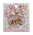 Strawberry Treats - Flake Sticker (Gold Foil Stamping)