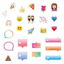 Icons - Flaky Series Stickers