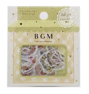 Flower Wreaths - Flake Sticker (Gold Foil Stamping)