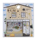 Dry Flowers - Flake Sticker (Gold Foil Stamping)