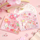 Cherry Blossoms - Flake Sticker (Gold Foil Stamping)