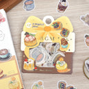 Café Treats - Flake Sticker (Gold Foil Stamping)