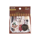 Coffee Shop (Little Shop series) - Textured Linen Stickers