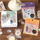 Flower Shop (Little Shop series) - Textured Linen Stickers