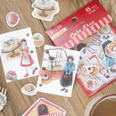 Cake Shop (Little Shop series) - Textured Linen Stickers