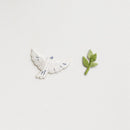 Dove & Olive Branch - Embroidery Stickers