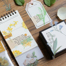 Red (Sunset Garden Series) - Transparent Flake Stickers