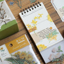 Yellow (Sunset Garden Series) - Transparent Flake Stickers