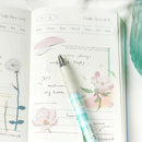 Pink (Flowers Bloom Series) - Transparent Flake Stickers