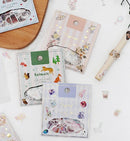 Crystals - Flake Sticker (Gold Foil Stamping)